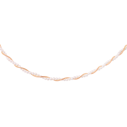 Infinite Bonding Necklace Rose Gold