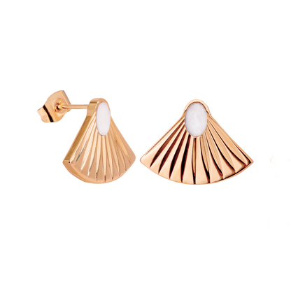 Splendor Studs Rose Gold
