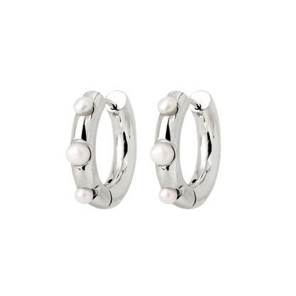Timeless Chic Hoopies Silver