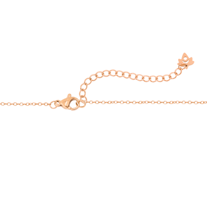 Timeless Pearl Y-Necklace Rose Gold