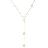 Timeless Pearl Y-Necklace Rose Gold