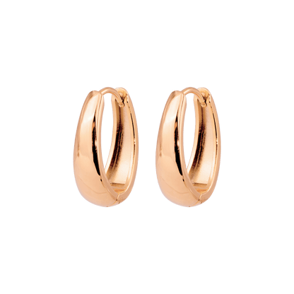 Seeker Hoops Rose Gold
