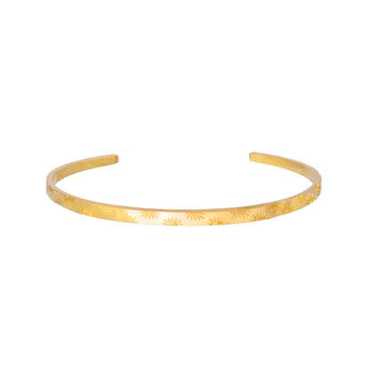 Sun Lover Bangle Gold