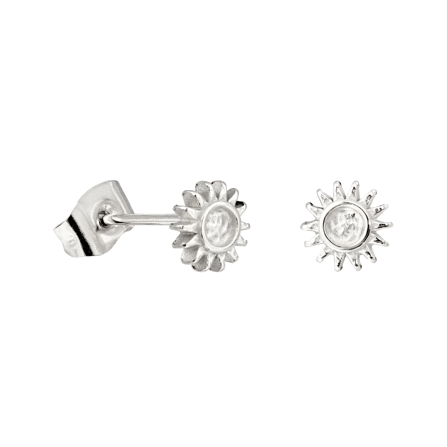Sun Lover Studs Silver