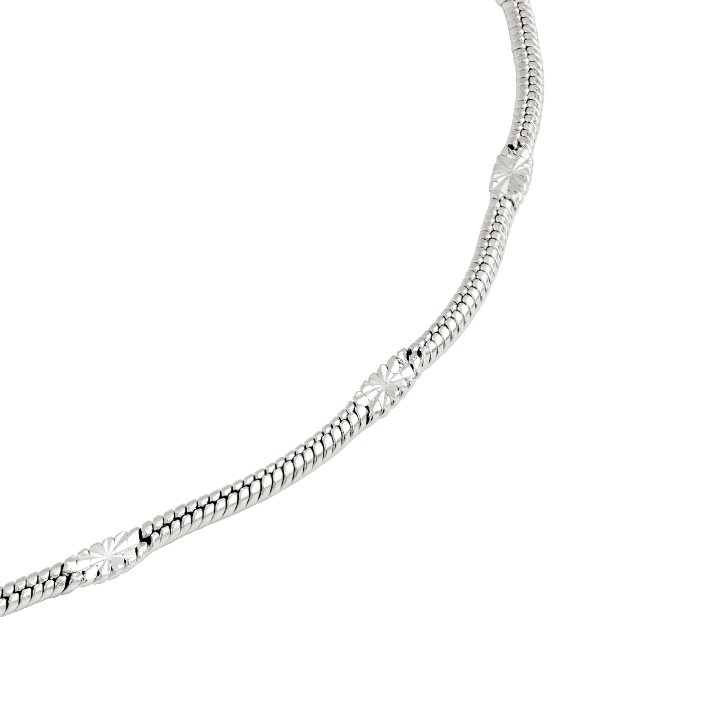 Sun Ray Necklace Silver
