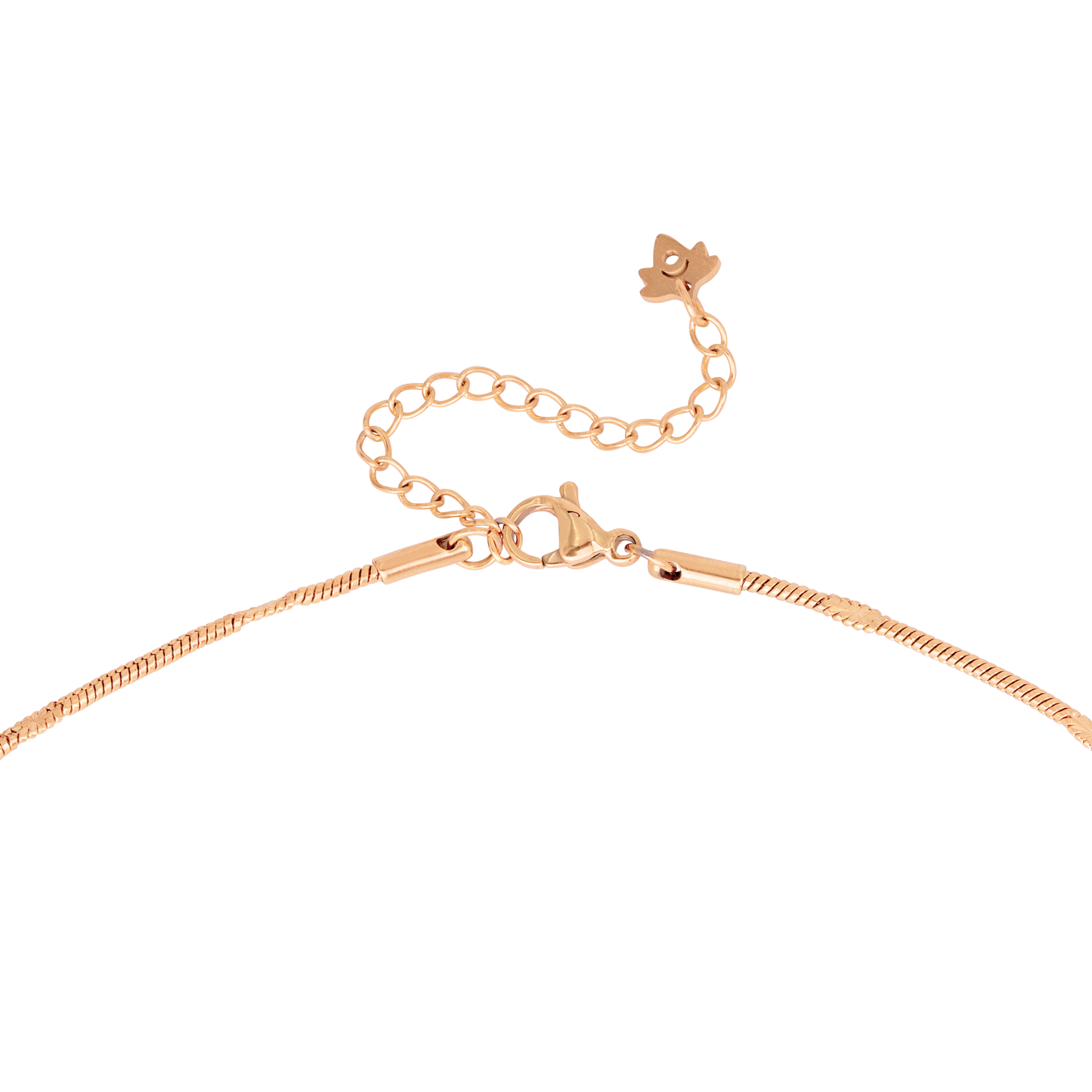 Sun Ray Necklace Rose Gold