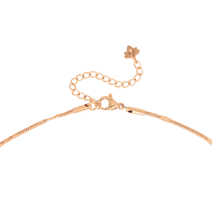 Sun Ray Necklace Rose Gold