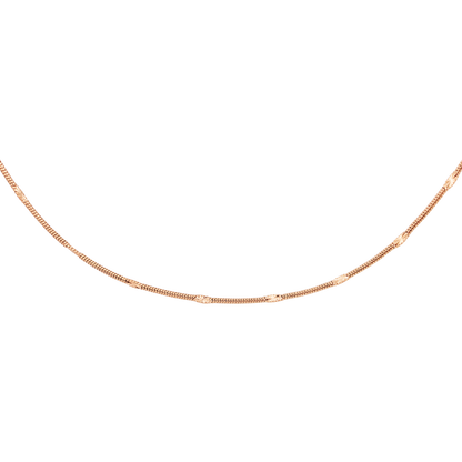 Sun Ray Necklace Rose Gold