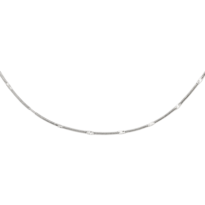 Sun Ray Necklace Silver