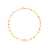 Sunny Side Up Anklet Gold