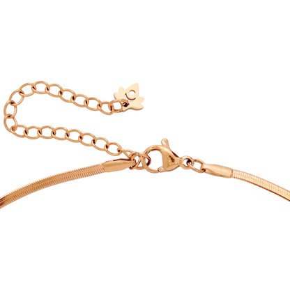 Sweet Bow Necklace Rose Gold
