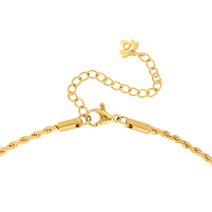 Sweet Swirl Necklace Gold