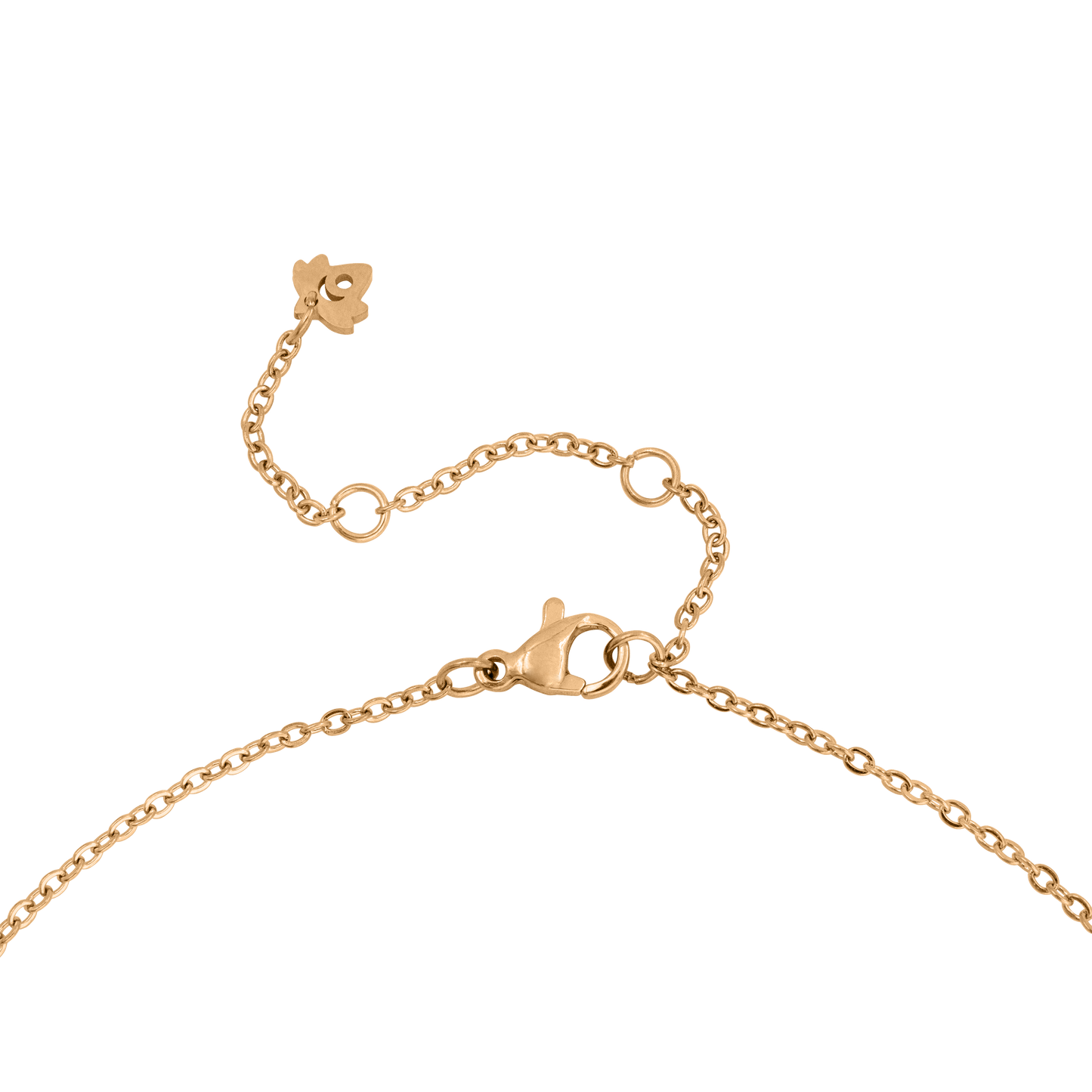 Swirl'n Choker Rose Gold