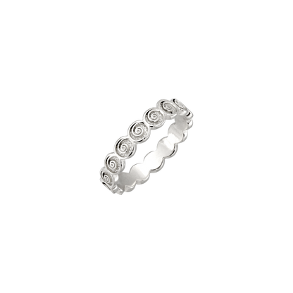 Swirl'n Ring Silver