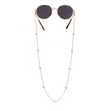Swirl'n Sunglasses Chain Oro Rosa