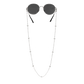 Swirl'n Sunglasses Chain Silver