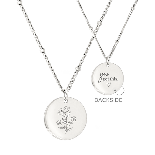 You got this Necklace Silver