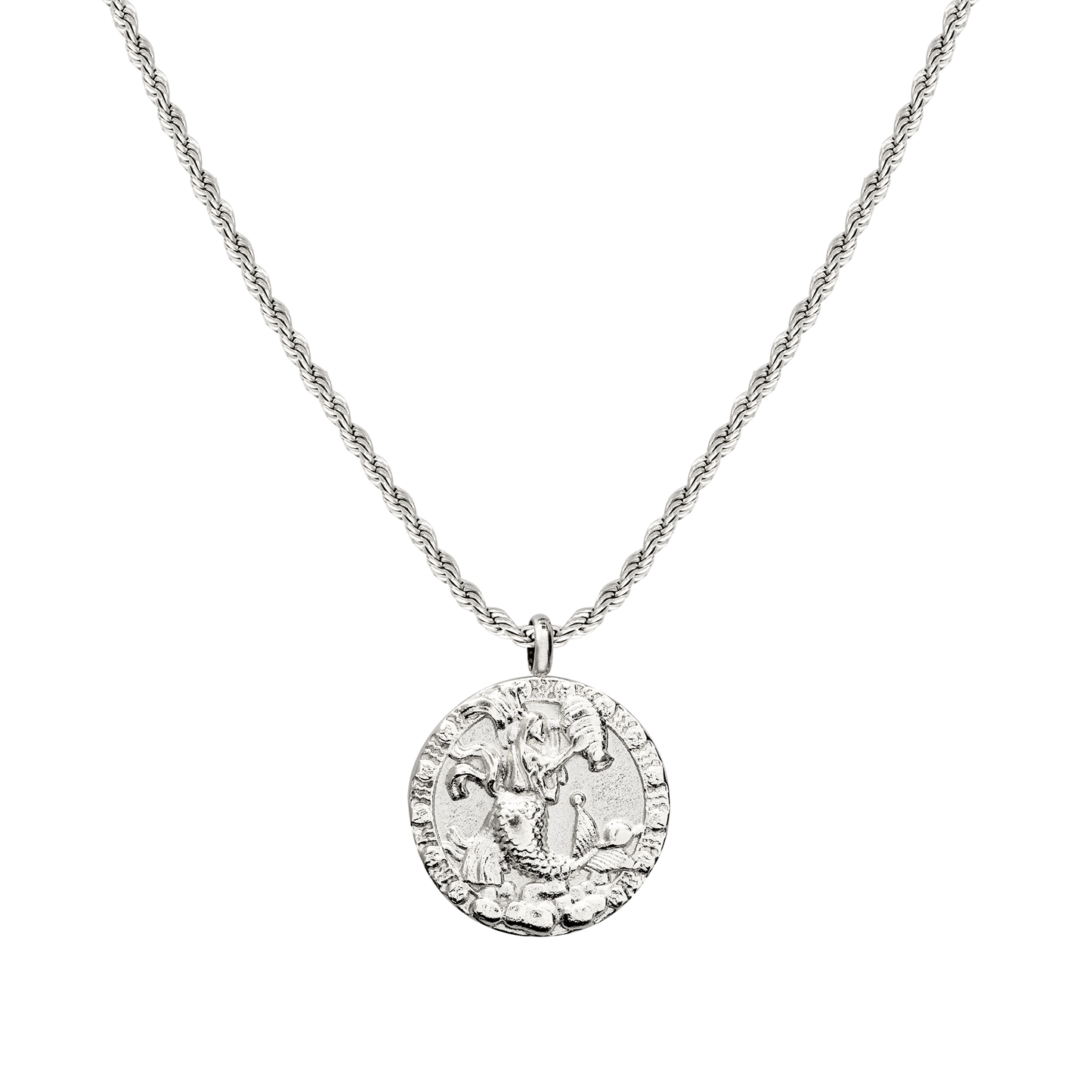 Aquarius Necklace Silver