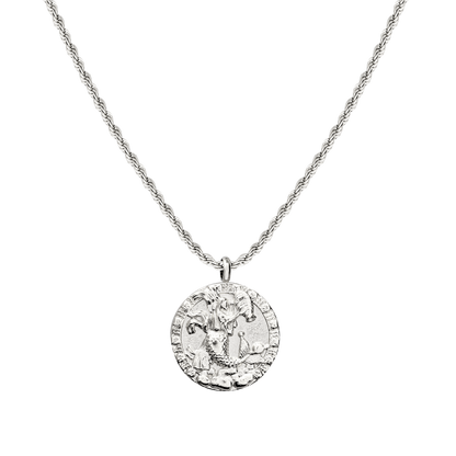 Aquarius Necklace Silver