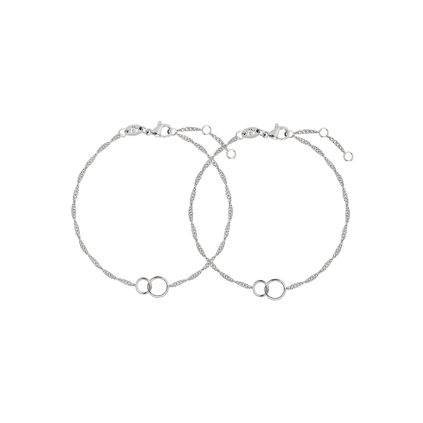 Like Mother Like Daughter Bracelet Bundle Silver