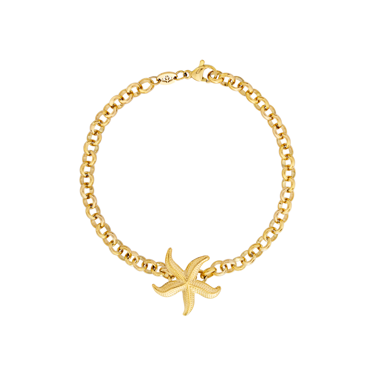 Chunky Starfish Bracelet Gold