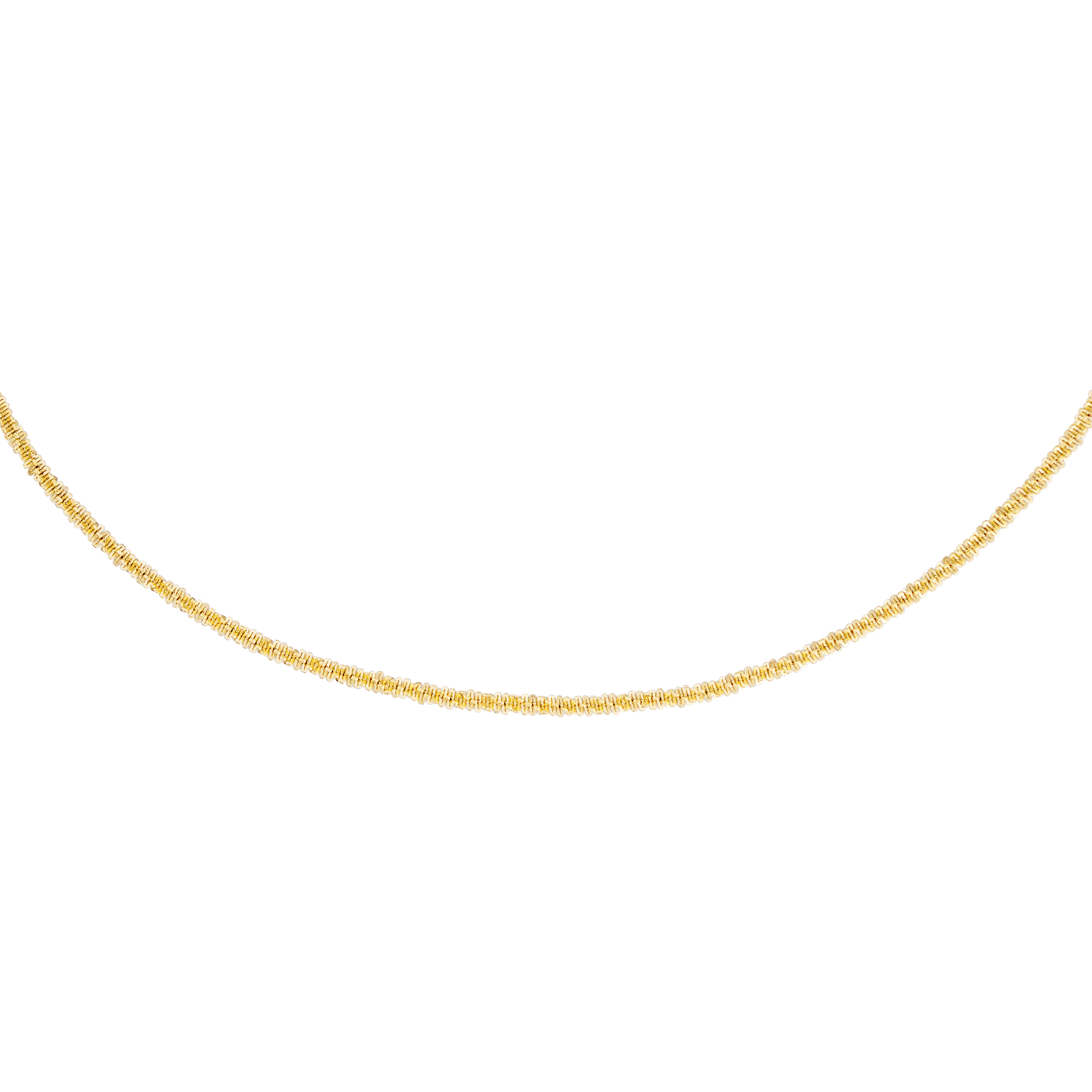 Criss Cross Chain Necklace Gold – Luamaya