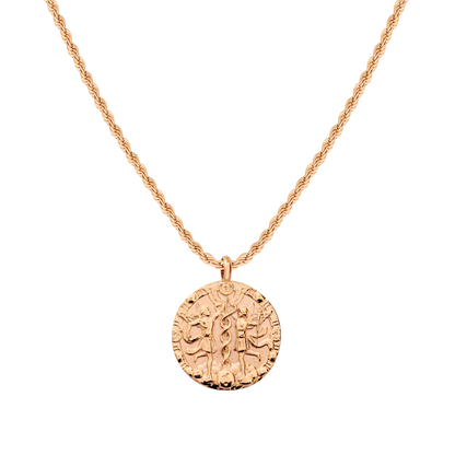 Zodiac Sign Necklace Rose Gold