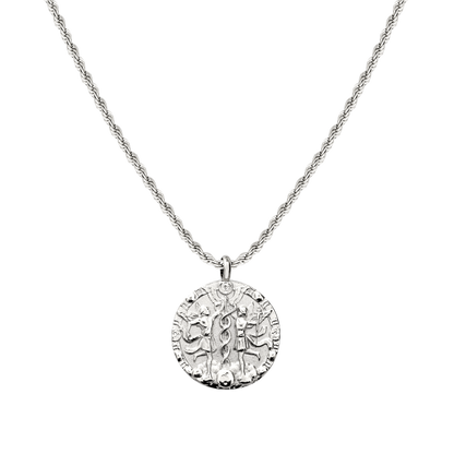 Zodiac Sign Necklace Silver