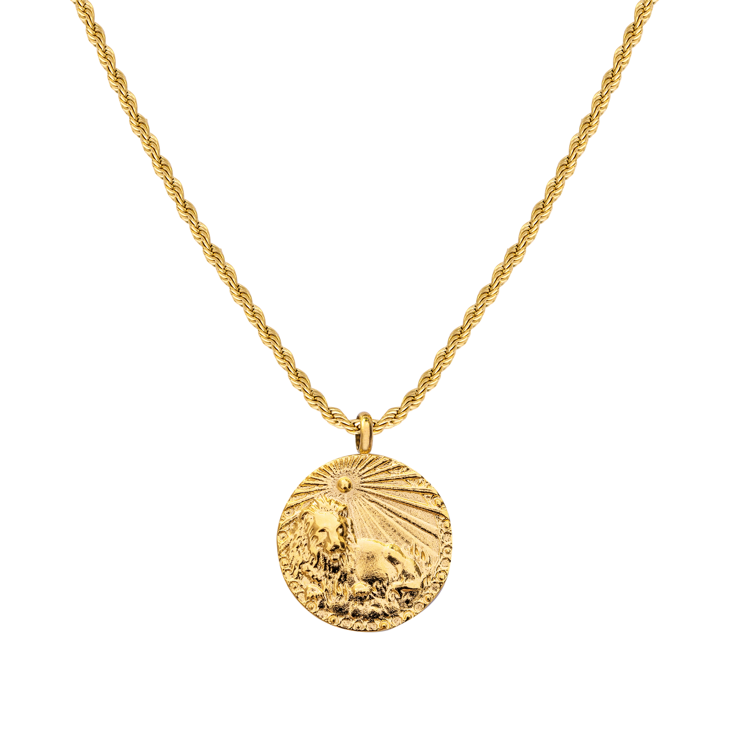 Leo Necklace Gold