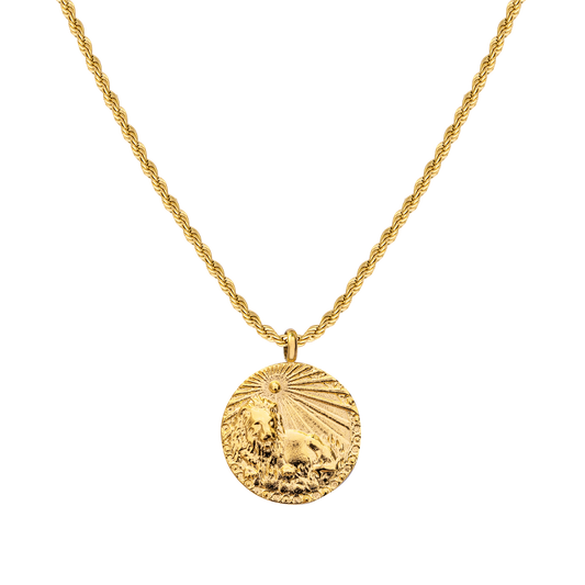 Leo Necklace Gold