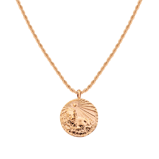 Leo Necklace Rose Gold