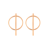 Luana Earrings Rose Gold