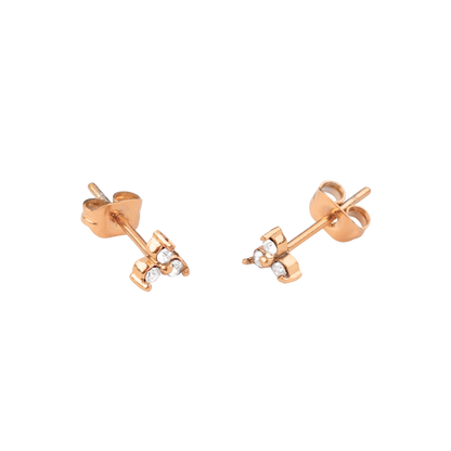 Luz Studs Rose Gold