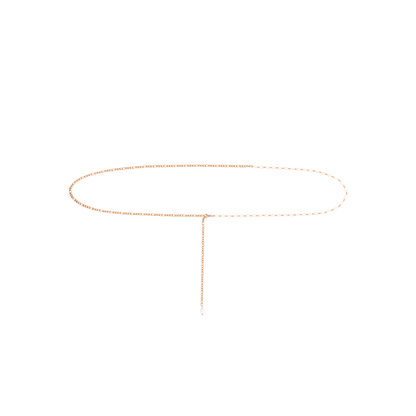 Pearly Waist Chain Rose Gold