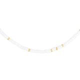 Puka Shell Necklace Gold