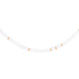 Puka Shell Necklace Rose Gold