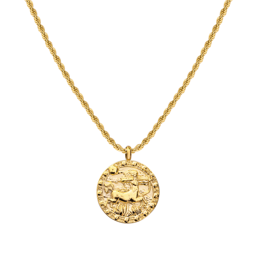 Sagittarius Necklace Gold