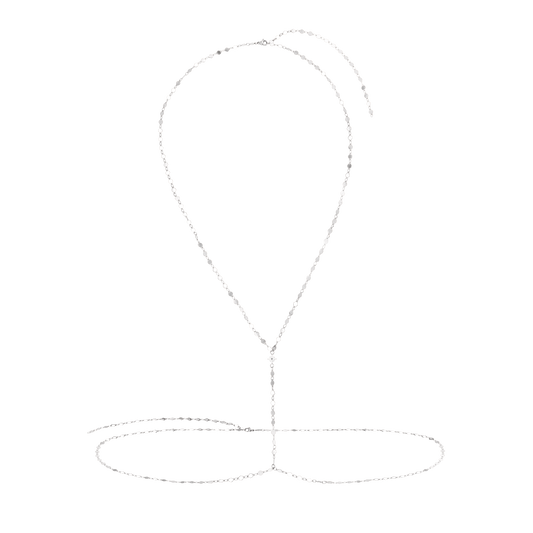 Stunning Jule Body Chain Silver
