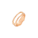 Flowing Gap Ring Rose Gold