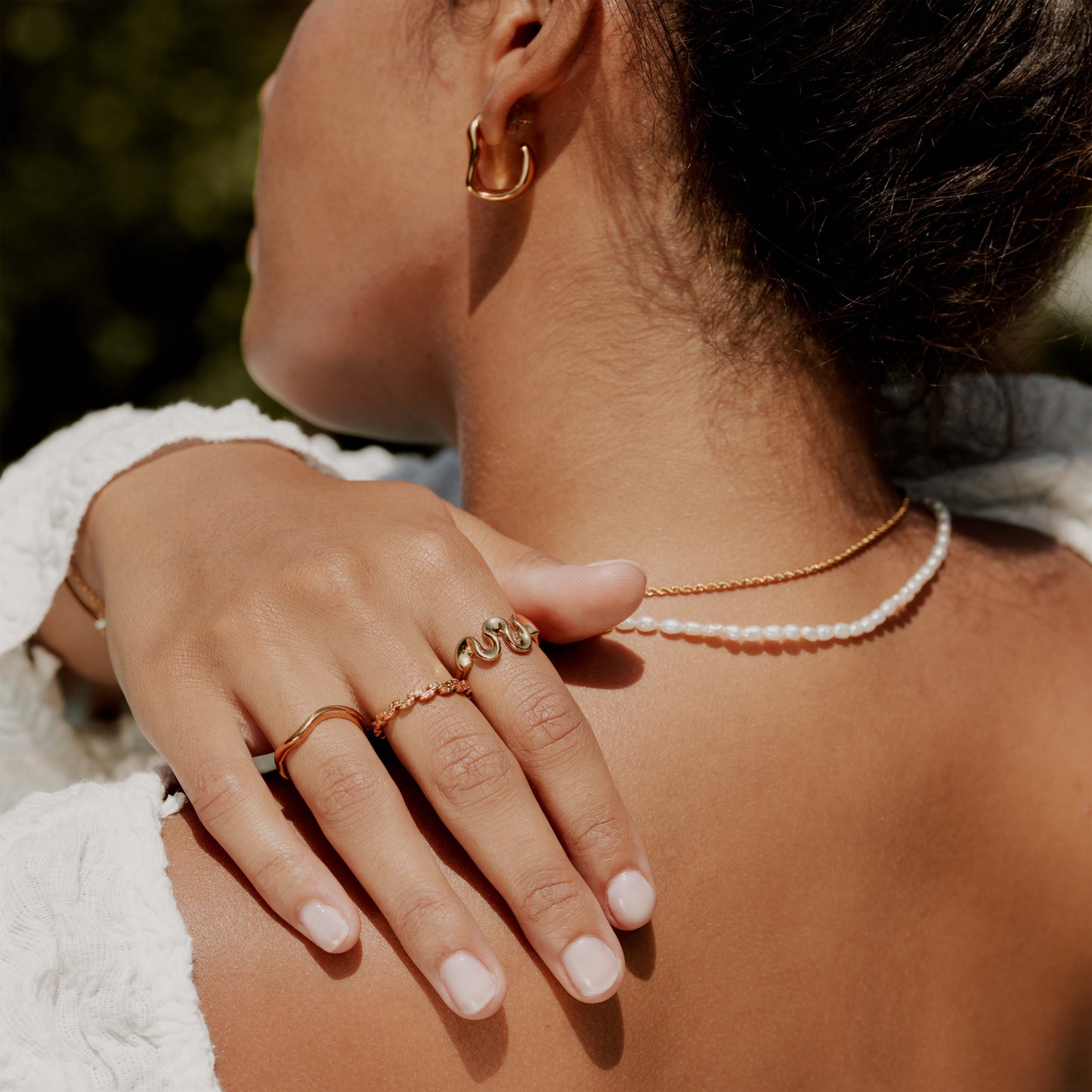 Swirl Ring Rose Gold