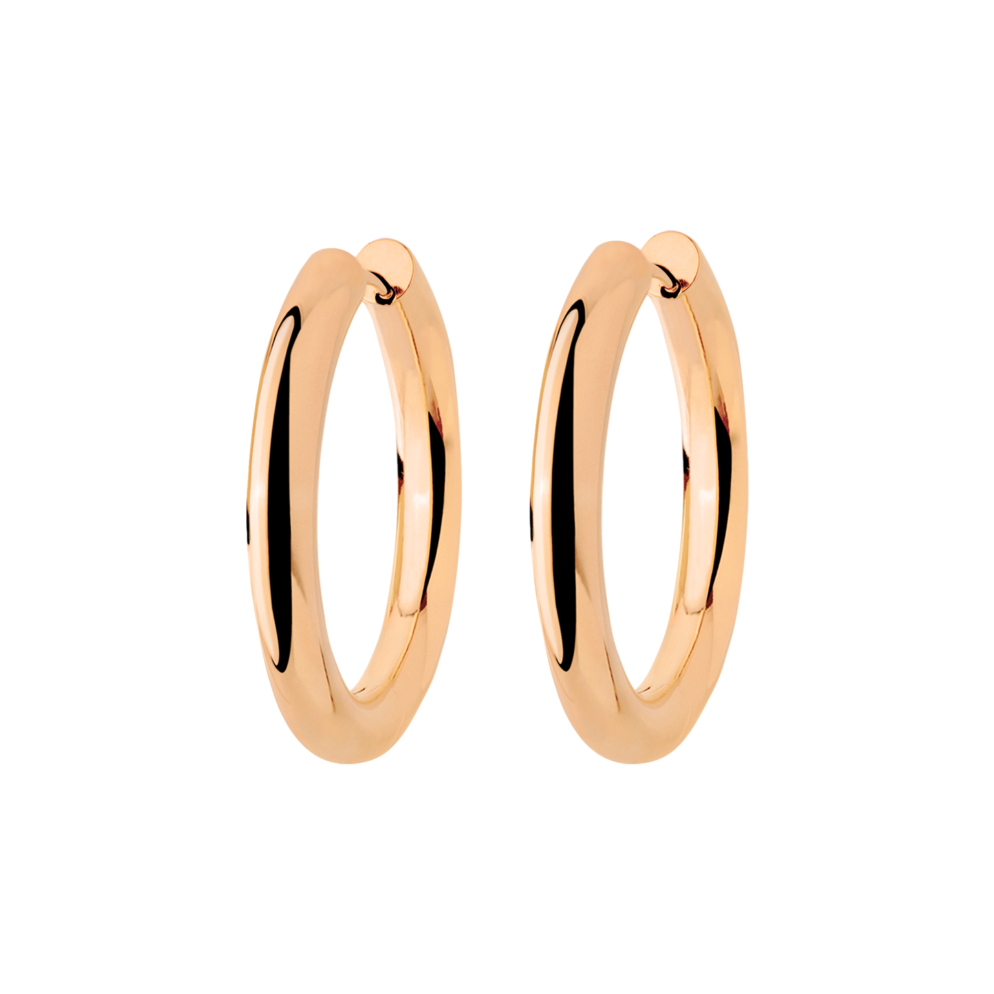 Chunky Hoopies Extra Large Rose Gold