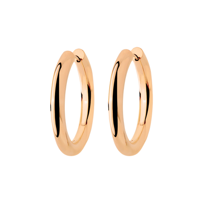 Chunky Hoopies Extra Large Rose Gold