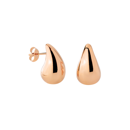 Droplet Studs Small Rose Gold