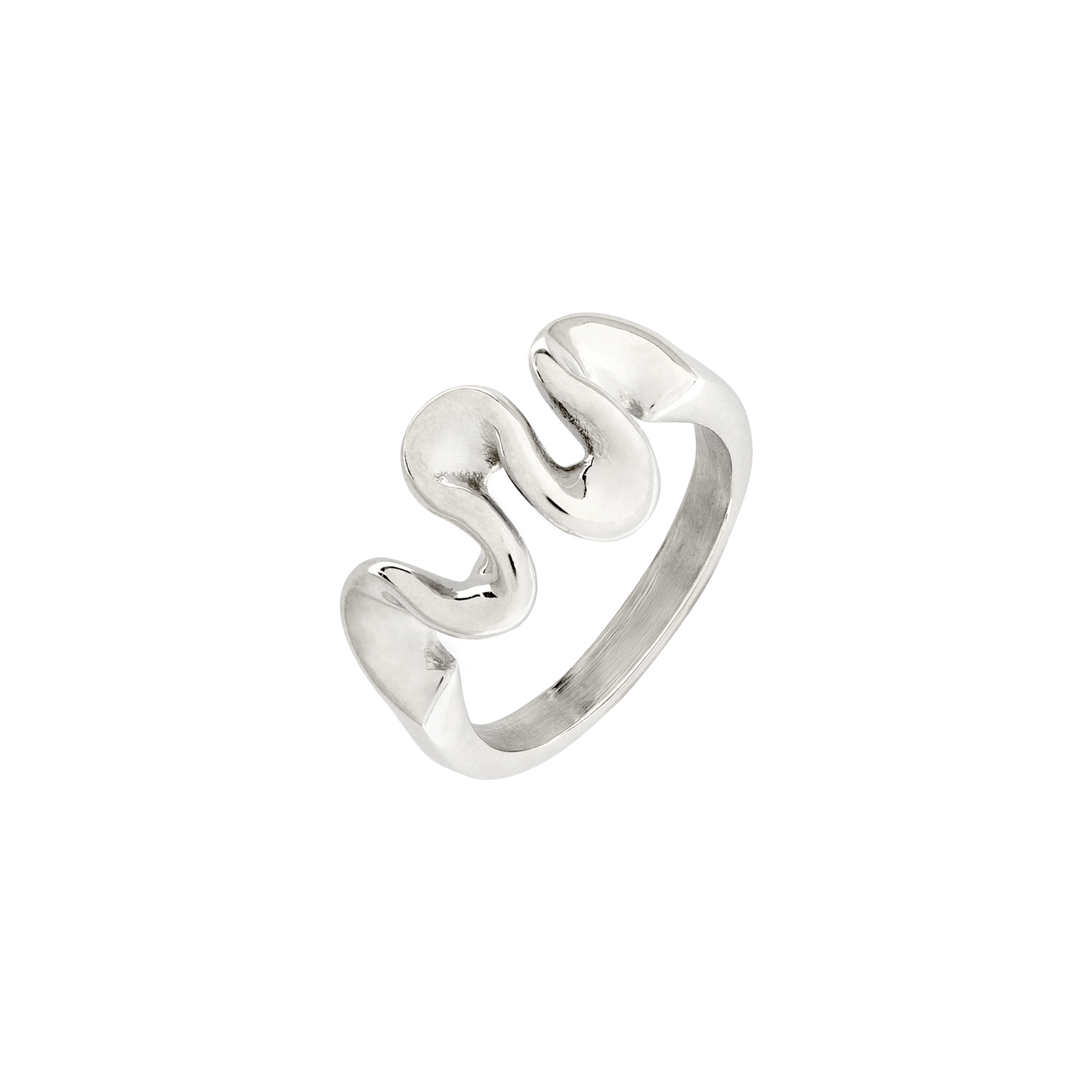 Swirl Ring Silver