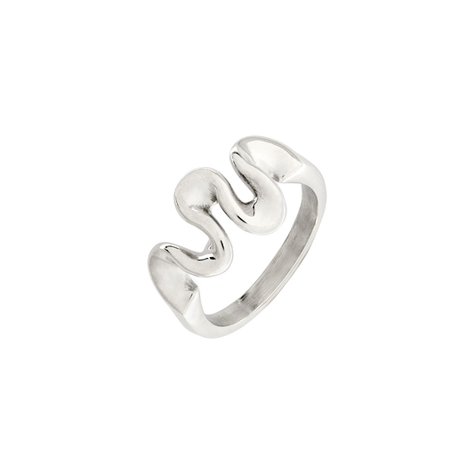 Swirl Ring Silver