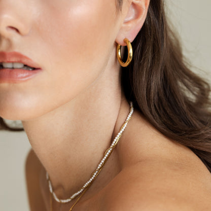 Chunky Hoopies Maxi Gold