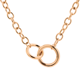 Love Me a Link Necklace Rose Gold