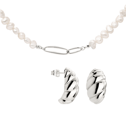 Pearl 'n' Twist Bundle Silver