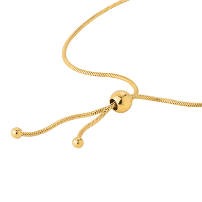 Simple Elegance Y-Necklace Gold