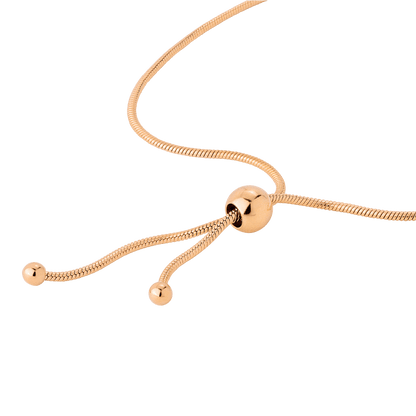Simple Elegance Y-Necklace Rose Gold
